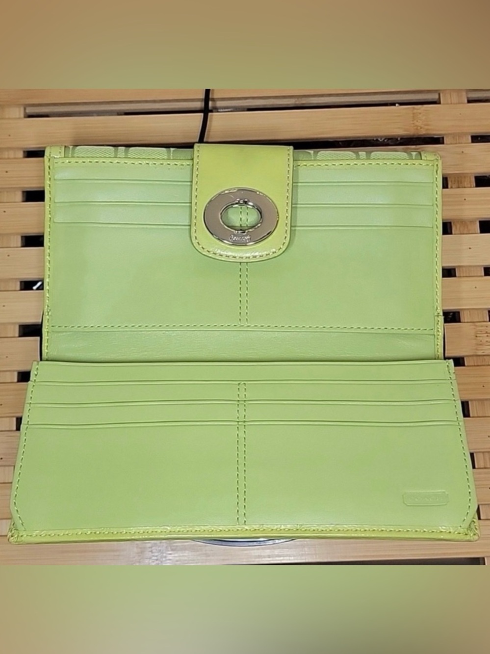 COACH Sunglasses & Wallet CLASSIC Monogram Bundle - Y2K VINTAGE - Picture 13 of 14